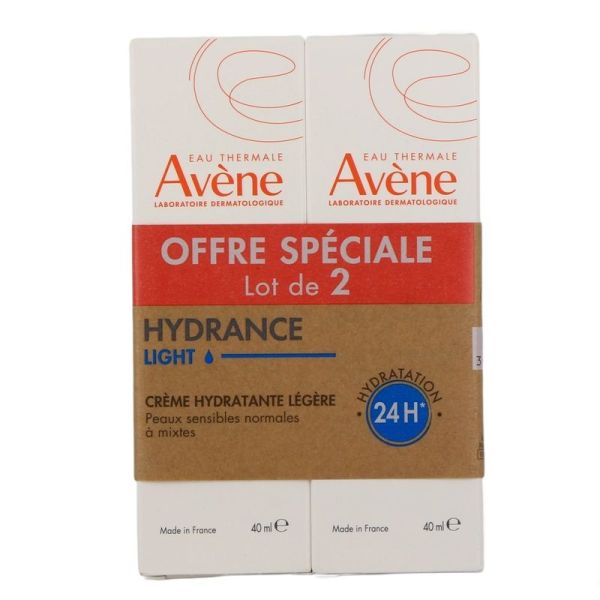 Duo Crème Hydratante Riche Hydrance Rich - 2 x 40 ml