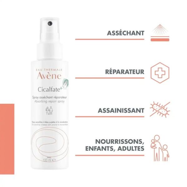 Spray asséchant réparateur Cicalfate+ - 100 ml