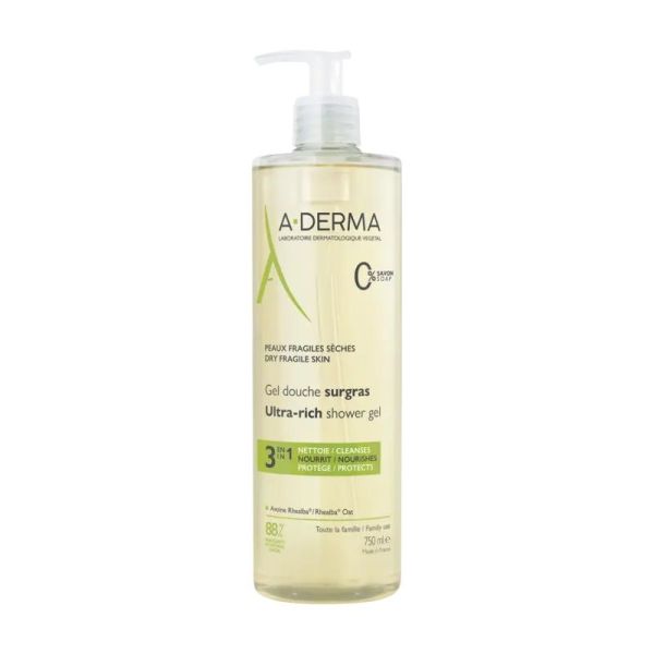 A Derma Indisp Gel Dch Surgras 750Ml