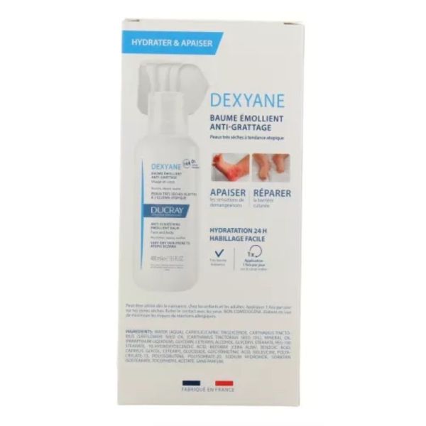 Baume émollient anti-grattage Dexyane - 400 ml
