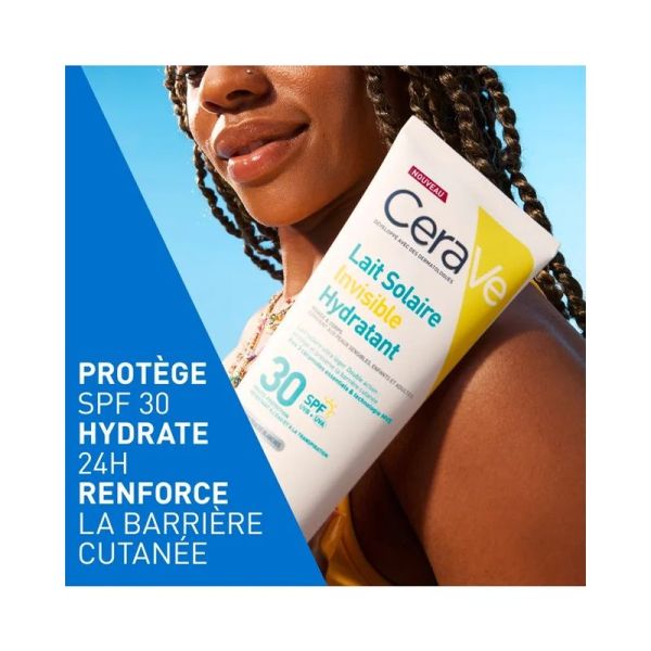 Lait Solaire Invisible Hydratant SPF30 Haute Protection - 177 ml