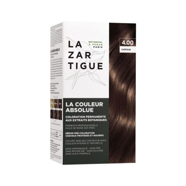 Lazartigue Coul Absolu 4.00 Chatain Choco