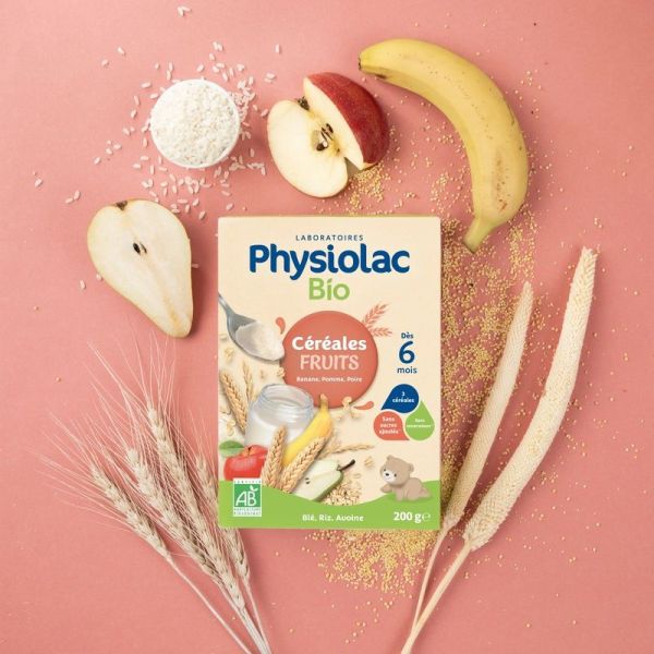 Céréales Bio pour bébé - Fruits
