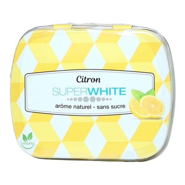 Pastilles fraîcheur sans sucre - Citron - 50 pastilles