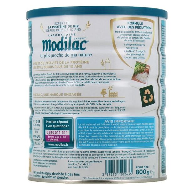 Expert Riz AR - Croissance - 800 g