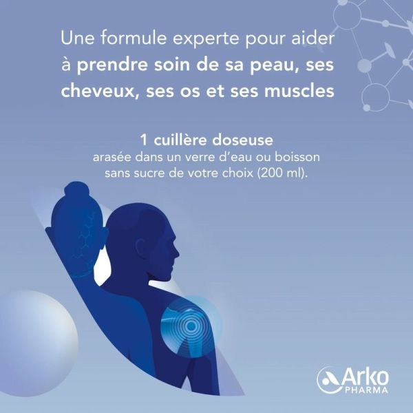 Collagène Peau, Cheveux, Os et Muscles - 260 g
