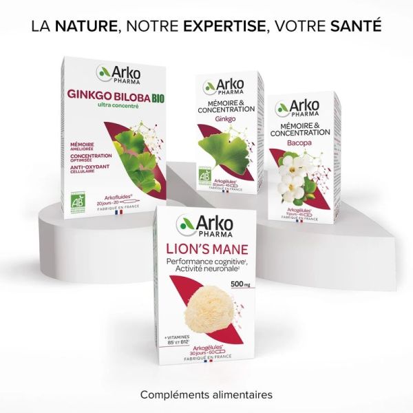 Arkogélules Lion's Mane - 60 gélules