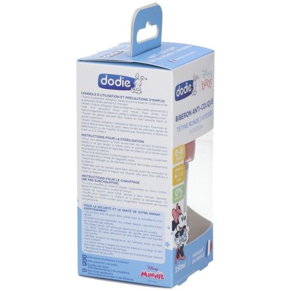 Biberon Initiation+ Anti-Colique 330 ml debit 3 6 mois Vert Valentin