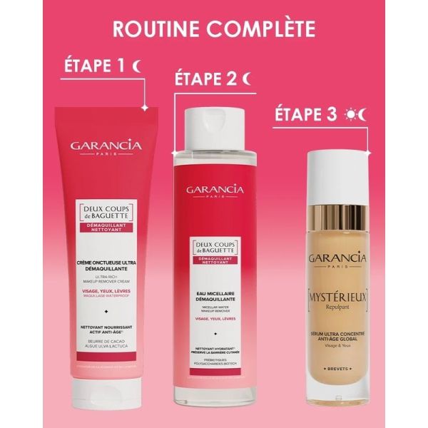 Crème Onctueuse Ultra Démaquillante Deux Coups de Baguette - 120 g