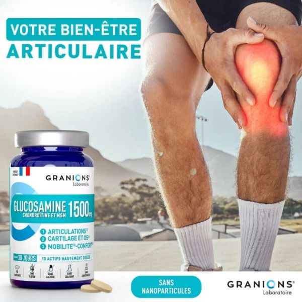 Glucosamine 1500 mg - 90 comprimés