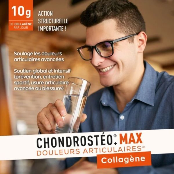 Chondrostéo MAX collagène Poudre - 225 g