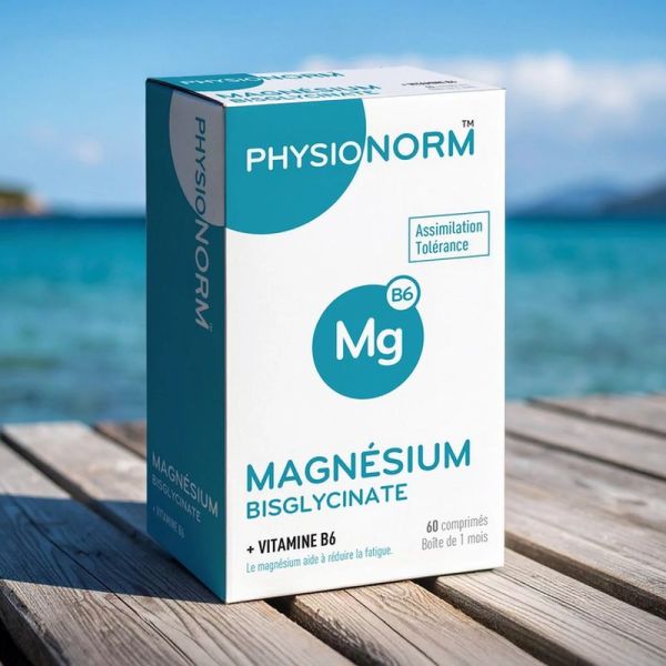 Magnésium Bisglycinate + Vitamine B6 - 60 comprimés