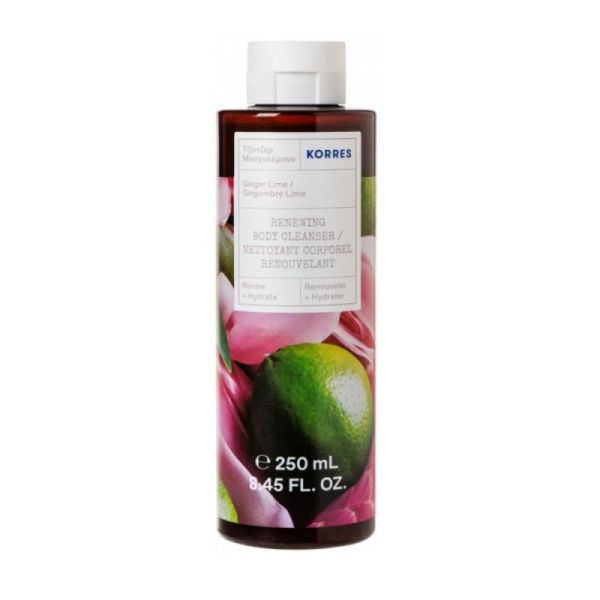 Korres gel douche Gingembre Lime 250 ml