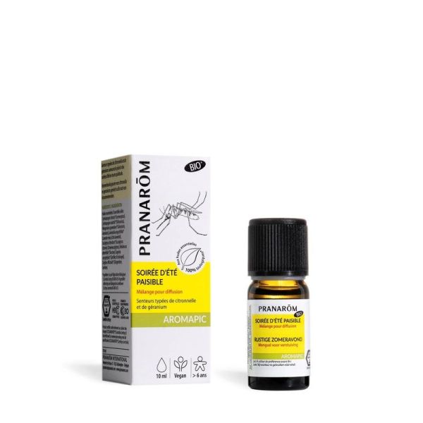 Soirée d'été paisible - synergie pour diffusion - Bio - 10 mL
