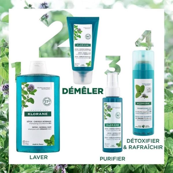 Apres-Shampoing a la Menthe Bio - 150 ml