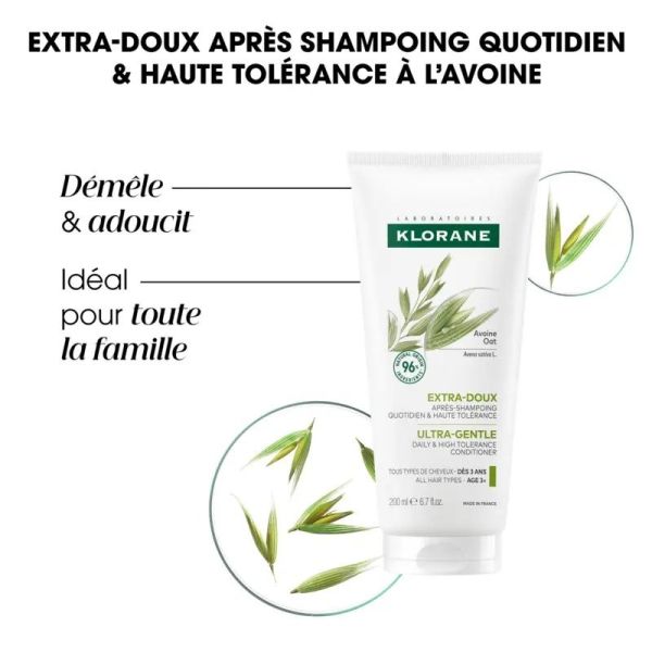 Après-shampoing à l'Avoine
