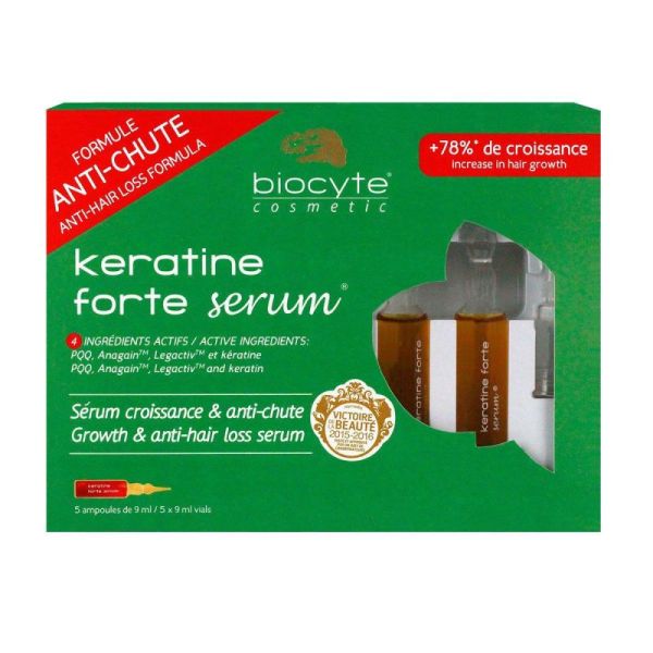 Biocyte Keratine Forte Anti-Chute 5X9Ml