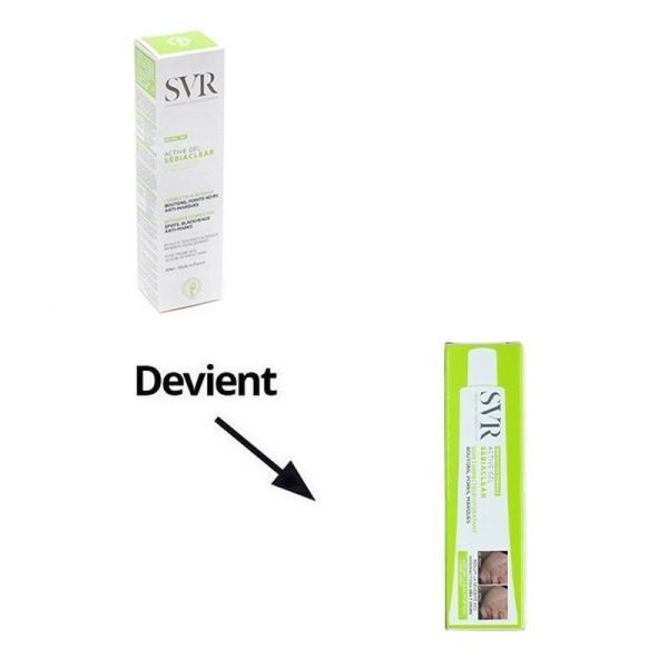 Sebiaclear Active Gel Soin Correcteur Hydratant - 40 ml