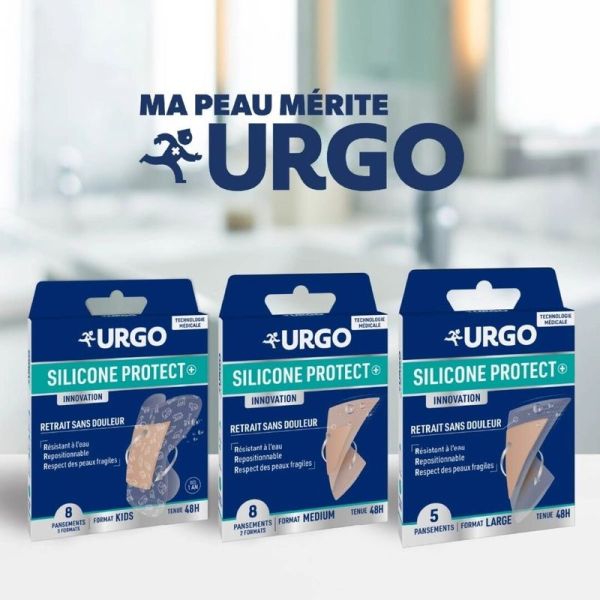 SILICONE PROTECT+ - Kids - 8 pansements