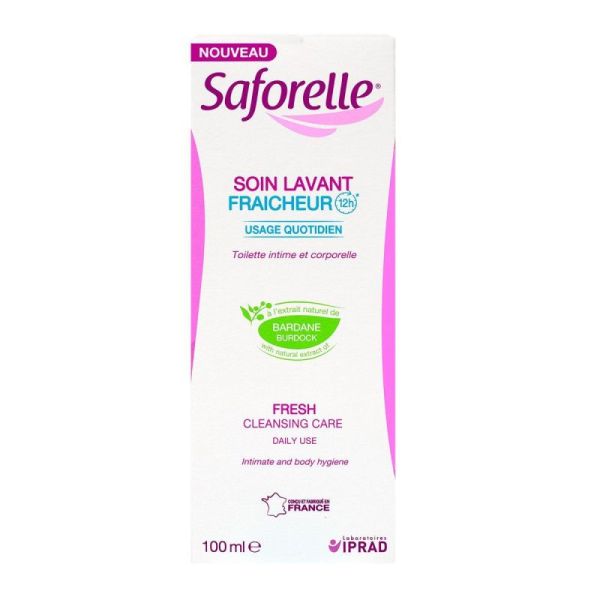Saforelle Soin Lavant Fraicheur 100Ml