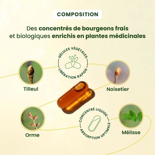 GEMMOCAPS STRESS-PROTECT SOMMEIL - 30 gélules