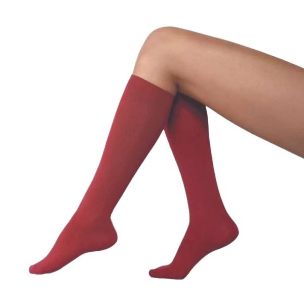 Chaussettes de Contention Mixte Classe 2 Naturel Soie