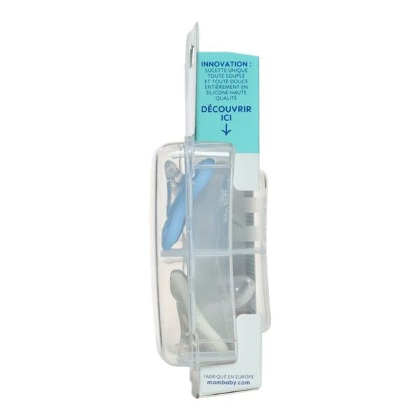 Comfort Sucette symétrique silicone - 2-12 mois - Lot de 2