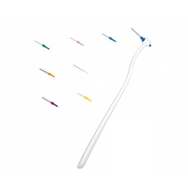Brossettes interdentaires Clipée orange 3,5 mm - 10 unites