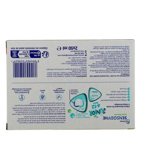 Pro Émail Dentifrice Junior - 2 x 50 ml