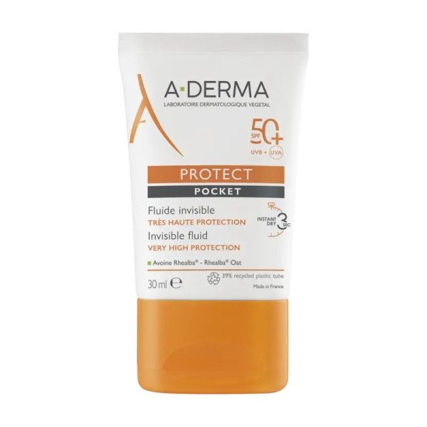 Fluide solaire visage invisible POCKET SPF50+ - 30 ml