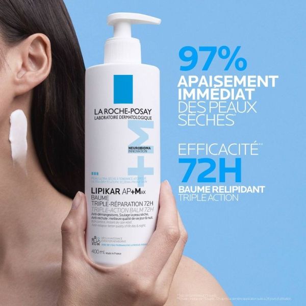 Lipikar Baume AP+MAX - 400 ml