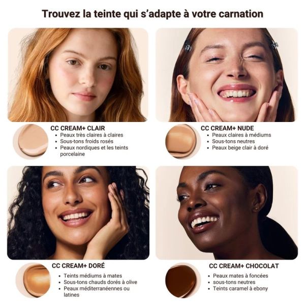 CC Cream+ - Nude - 30 mL