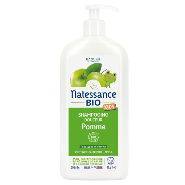 Natessance Kids Shp 2/1 Pomme 500Ml