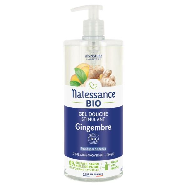Natessance 1L Gel Dch Gingembre Stimulant