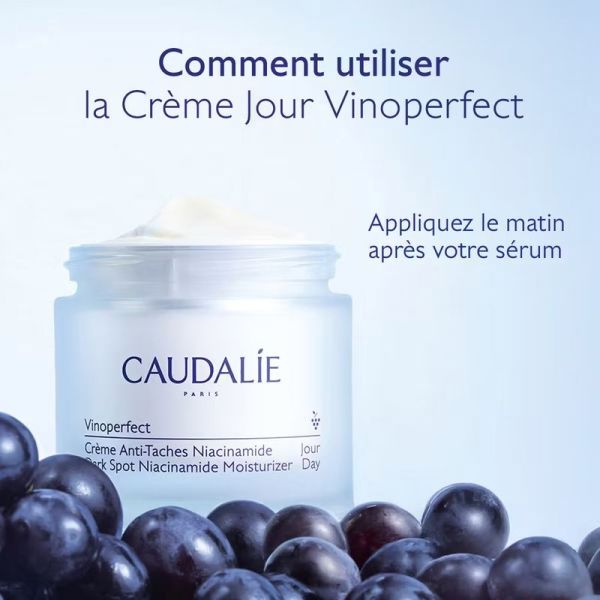 Vinoperfect Crème Anti-Taches à la Viniférine & Niacinamide - Recharge - 50 ml