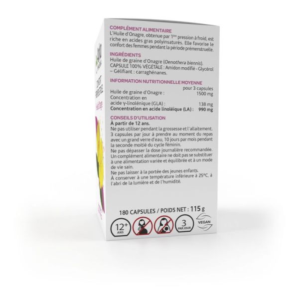 Arkogelule Bio Huile Onagre 500Mg 180Caps