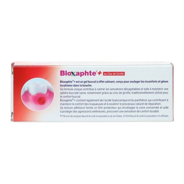 Gel Buccal Apaisant Bloxaphte+ - au Clou de Girofle - 10 ml