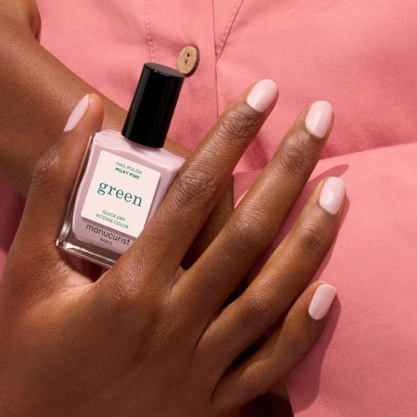 Vernis à ongles Milky Pink Green - 15 ml
