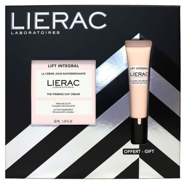 Coffret Lift Integral creme jour raffermissante 50ml + soin Lift Regard 15ml offert