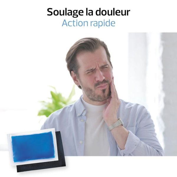 Coussin thermique gel chaud froid - Petit modèle 10 x 15 cm