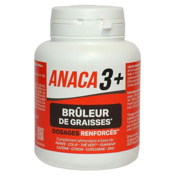 Anaca3  Bruleur De Graisses 120 Gelules