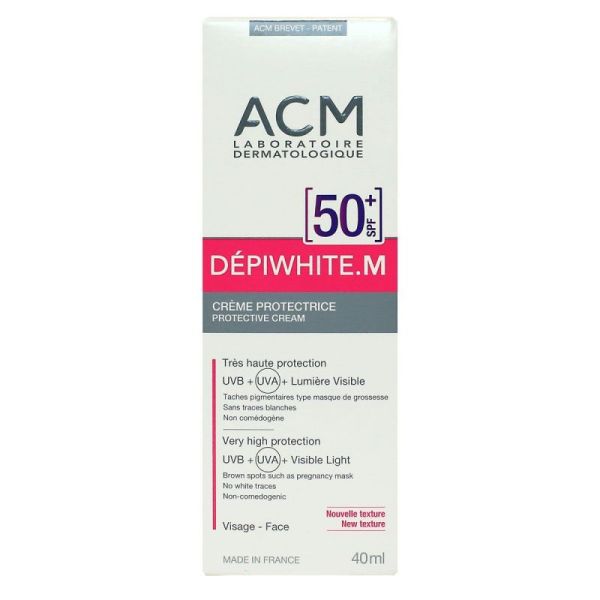 Acm Depiwhite M Spf50 Ecran Sol 40 Ml