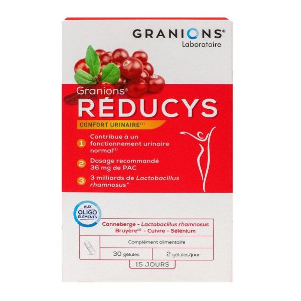 Réducys confort urinaire 30 gélules