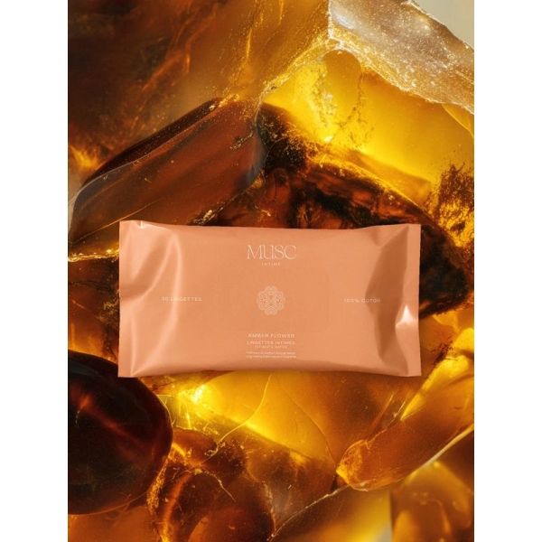 Lingettes Intimes - Amber Flower - 30 lingettes