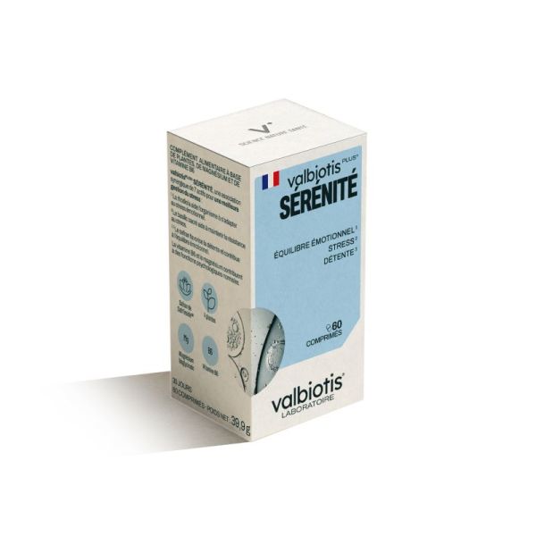 Valbiotis Plus® Sérénité - 60 comprimés