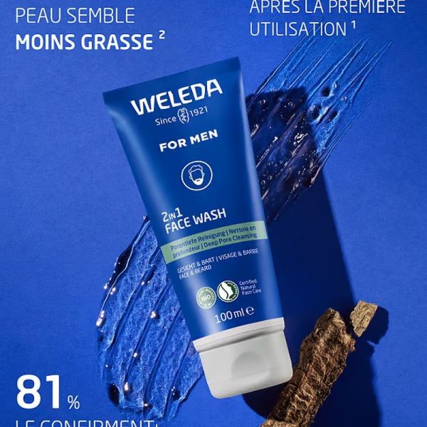 Gel nettoyant visage 2en1 - 100 ml