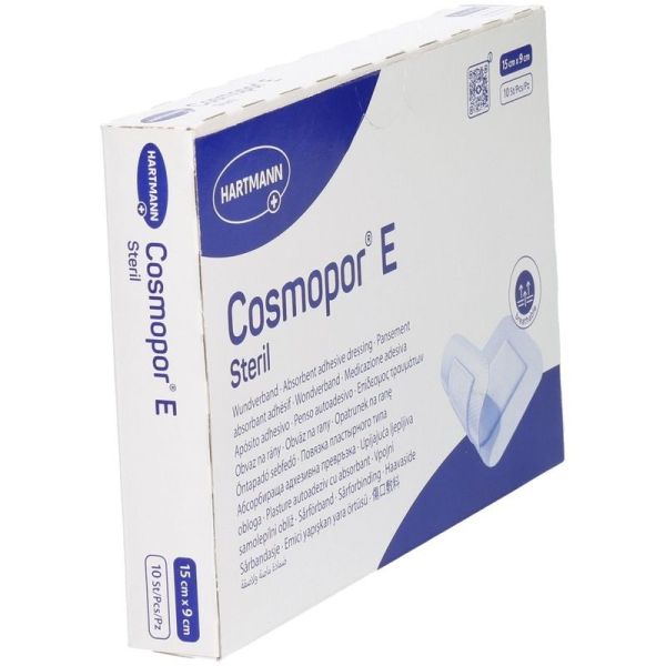 Cosmopor E Steril - 15 cm x 9 cm, 10 pansements