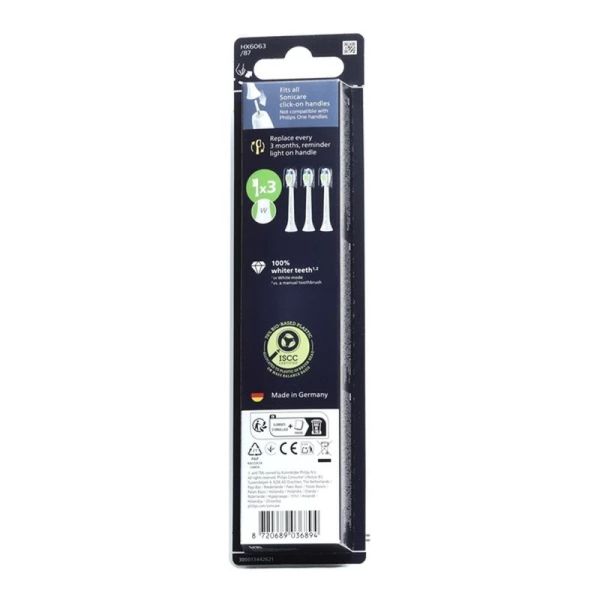 Sonicare Optimal White 4 brossettes de rechange