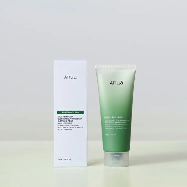 HEARTLEAF + BHA - Mousse Nettoyante en Profondeur pour les Pores - 150 ml