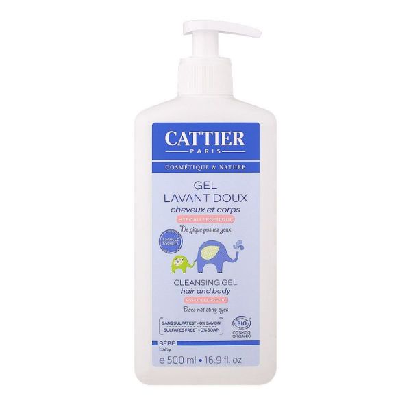 Bébé gel lavant doux bio 500ml